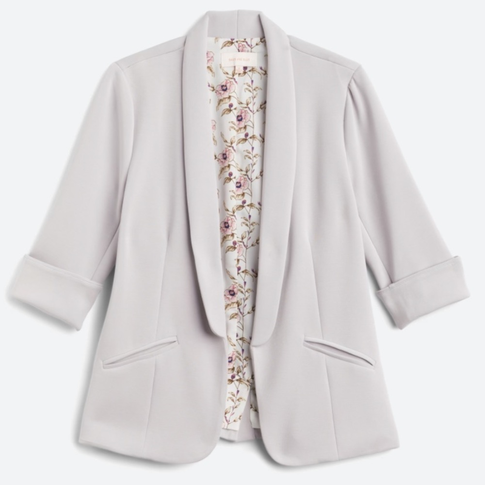 Skies are blue blazer size L